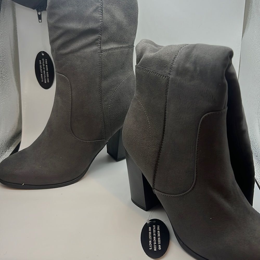 STYLE & CO Addyy Wide-Calf Dress Boots-size 9